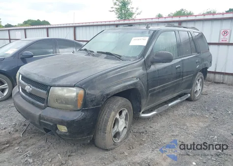 2008 Chevrolet Trailblazer Lt from USA, damaged, VIN 1GNDS13S182183057